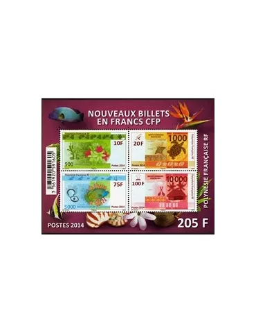 n° 40 - Timbre Polynésie Bloc et feuillets