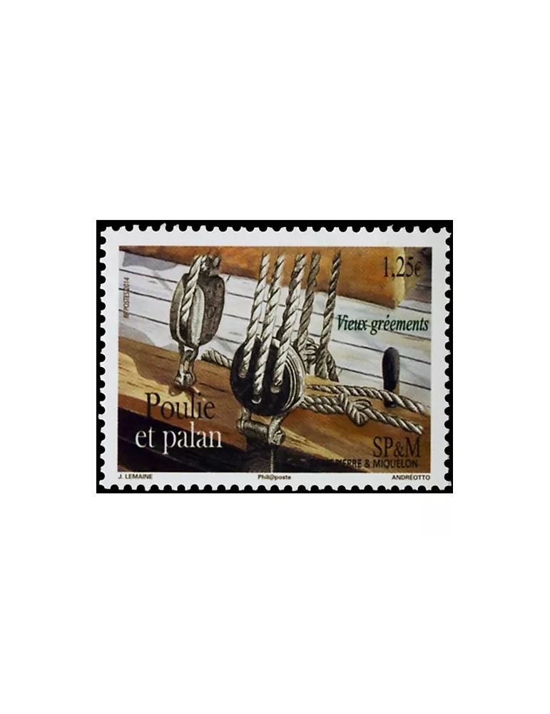 n° 1100 - Timbre Saint-Pierre et Miquelon Poste