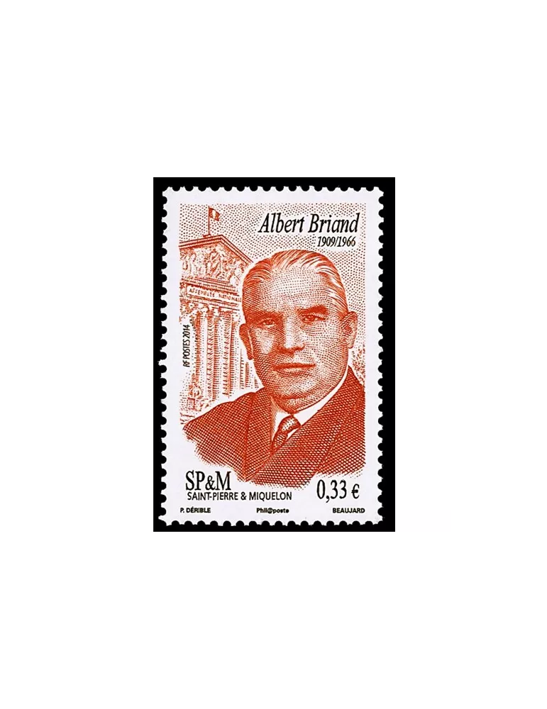 n° 1103 - Timbre Saint-Pierre et Miquelon Poste