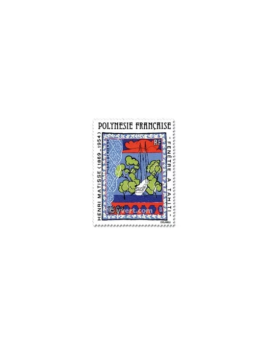 n° 153 - Timbre Polynésie Poste aérienne