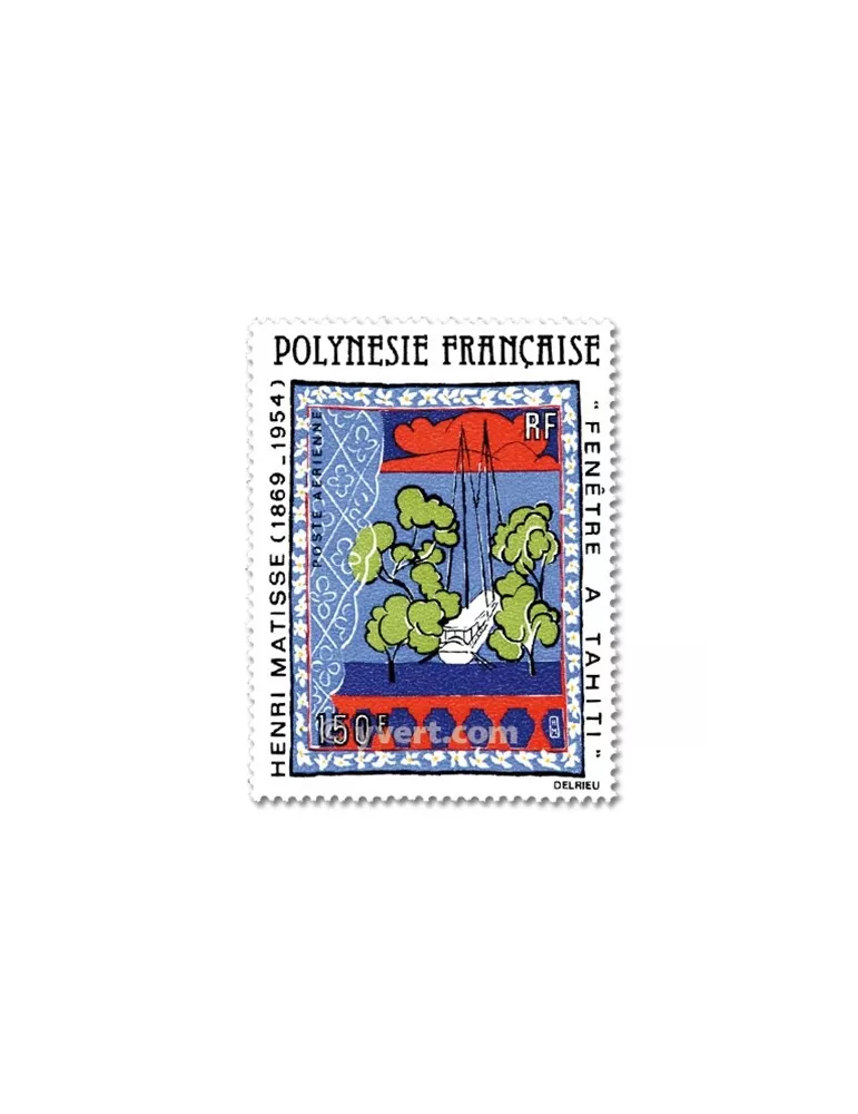 n° 153 - Timbre Polynésie Poste aérienne