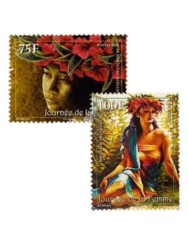 n° 1056/1057 - Timbre Polynésie Poste 2