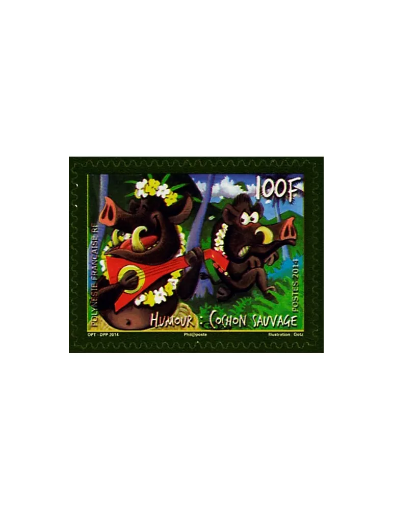 n° 1058 - Timbre Polynésie Poste