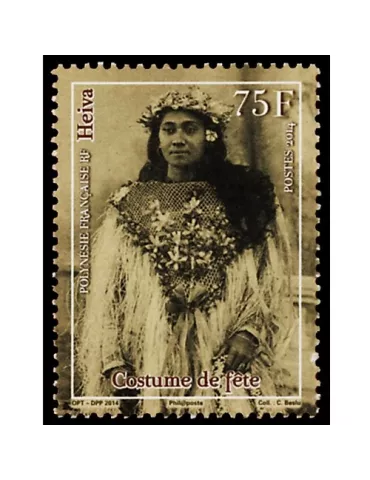 n° 1070 - Timbre Polynésie Poste 2