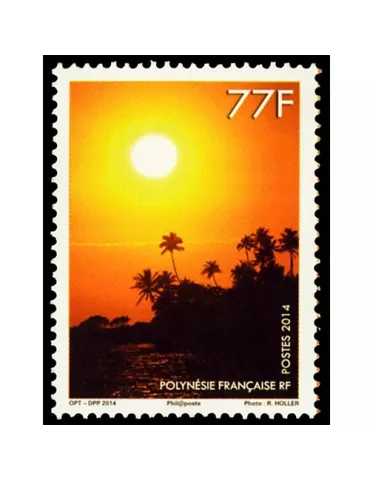 n° 1075 - Timbre Polynésie Poste 2