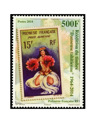 n° 1077 - Timbre Polynésie Poste 2