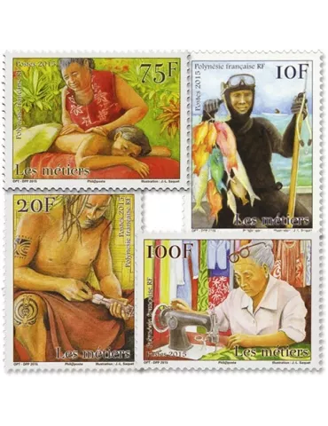 n° 1079/1082 - Timbre Polynésie Poste 2