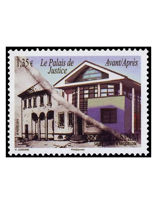 n° 1111 - Timbre Saint-Pierre et Miquelon Poste