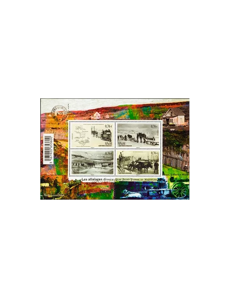 n° F1128 - Timbre Saint-Pierre et Miquelon Poste