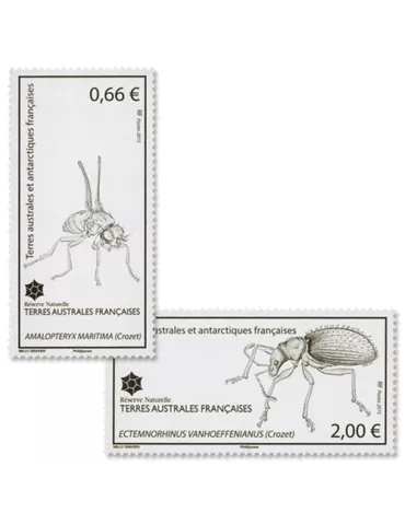n° 730/731 - Timbre TAAF Poste 2