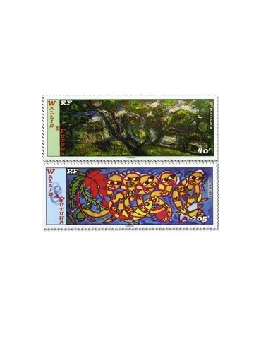 n° 826/827 - Timbre Wallis et Futuna Poste