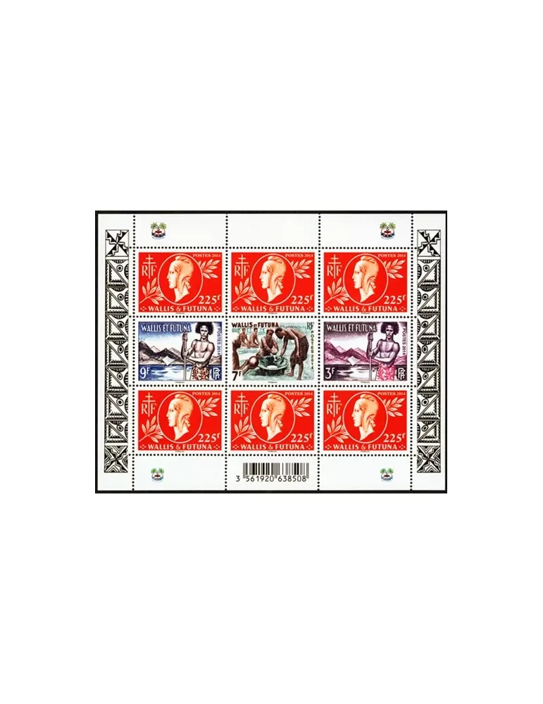 n° F828 - Timbre Wallis et Futuna Poste