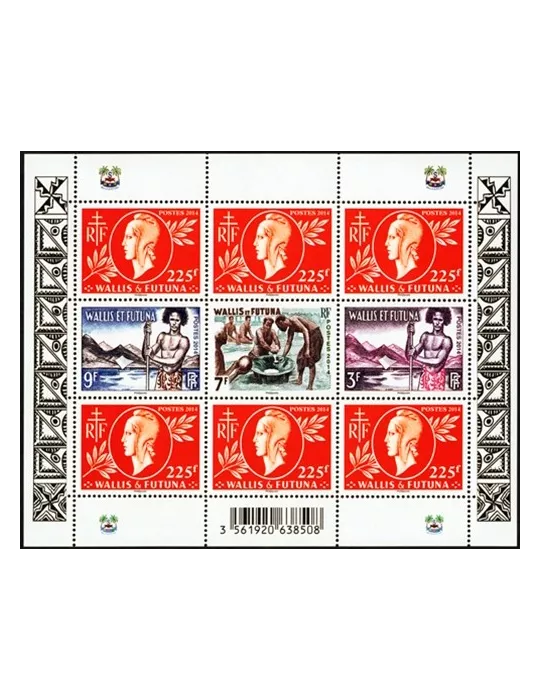 n° F828 - Timbre Wallis et Futuna Poste