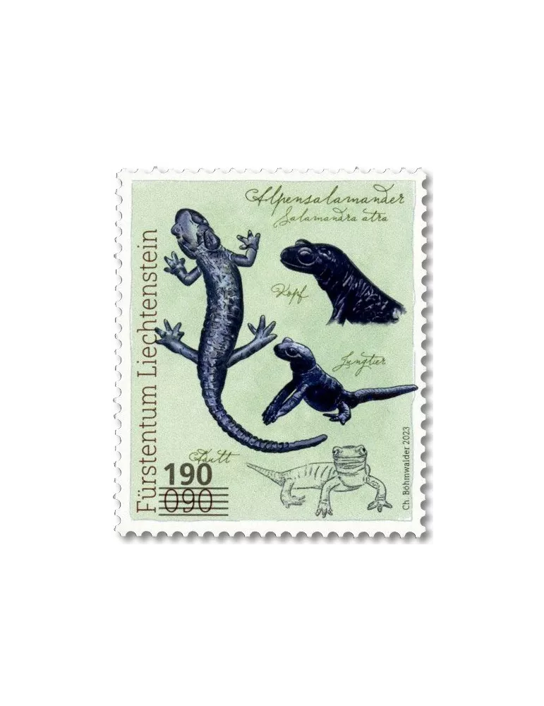 n° 2051D/2021D - Timbre LIECHTENSTEIN Poste
