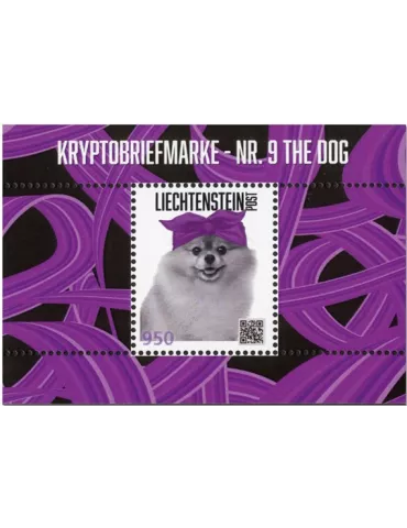 n° F12 - Timbre LIECHTENSTEIN Timbres Crypto