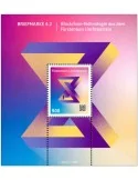 n° F7 - Timbre LIECHTENSTEIN Timbres Crypto