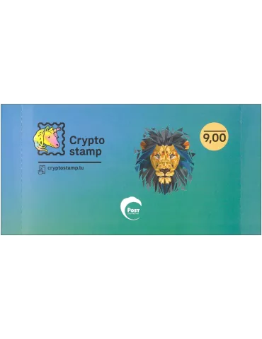 n° 1 - Timbre LUXEMBOURG Timbres Crypto