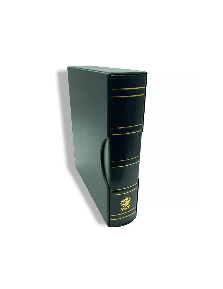 ALBUM FUTURA PRESTIGE (Album pour timbres à anneaux) : Etui + reliure