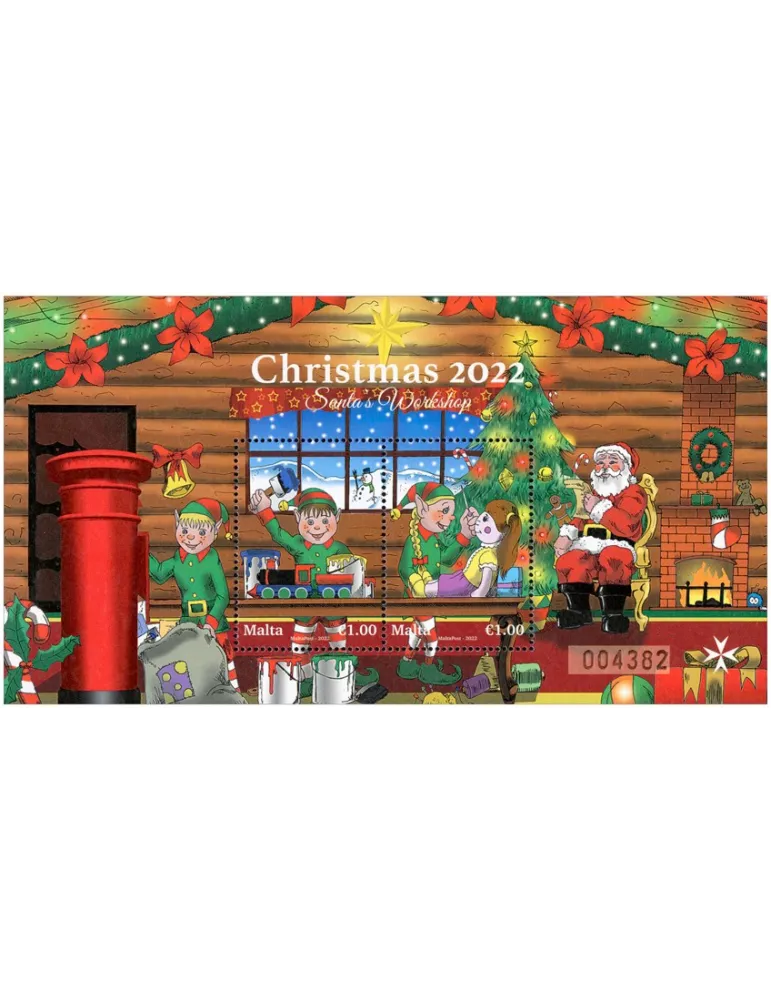 n° 92 - Timbre MALTE Blocs et feuillets