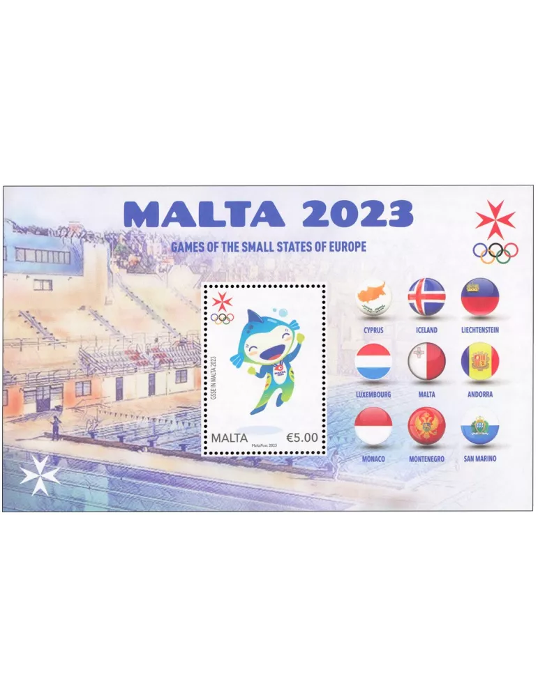 n° 95 - Timbre MALTE Blocs et feuillets