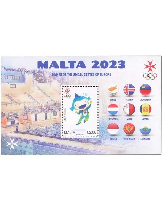 n° 95 - Timbre MALTE Blocs et feuillets