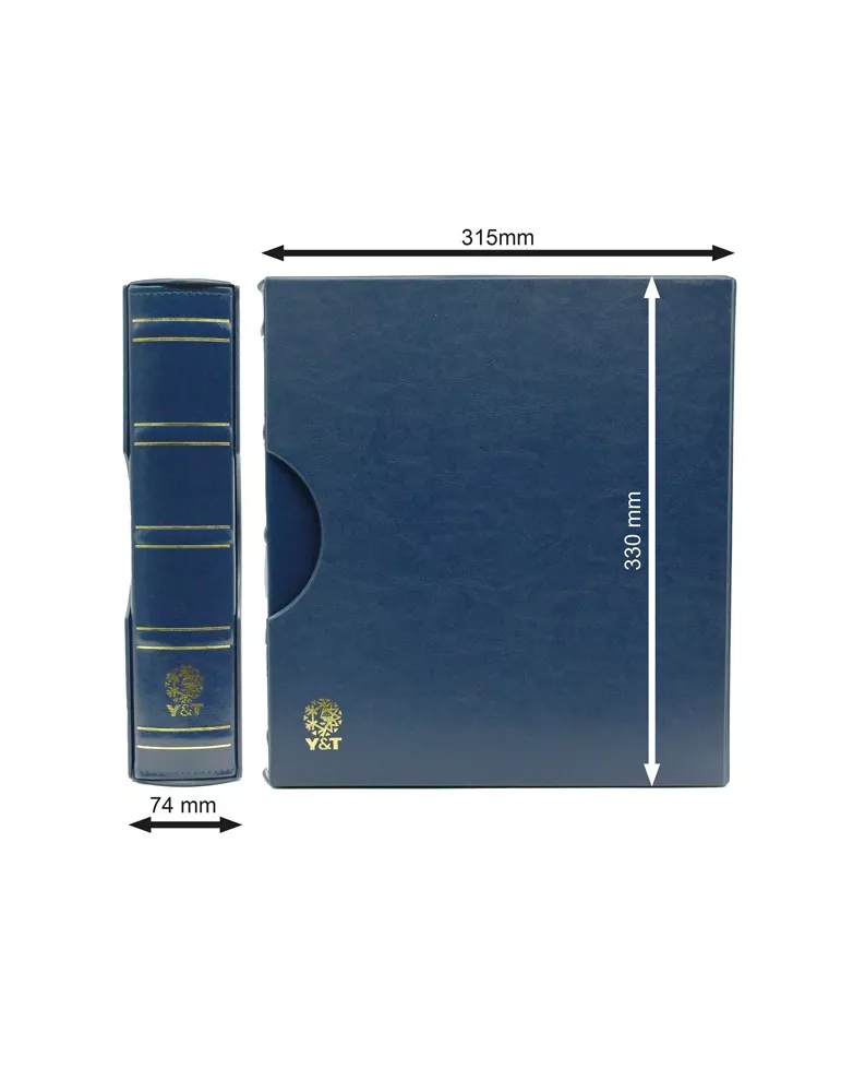 ALBUM FUTURA PRESTIGE (Album pour timbres à anneaux) : Etui + reliure