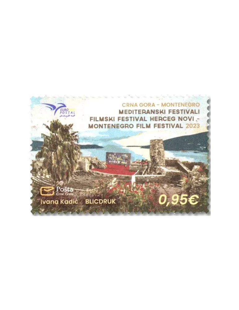 n° 503 - Timbre MONTENEGRO Poste