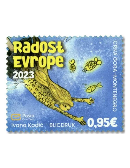 n° 504 - Timbre MONTENEGRO Poste