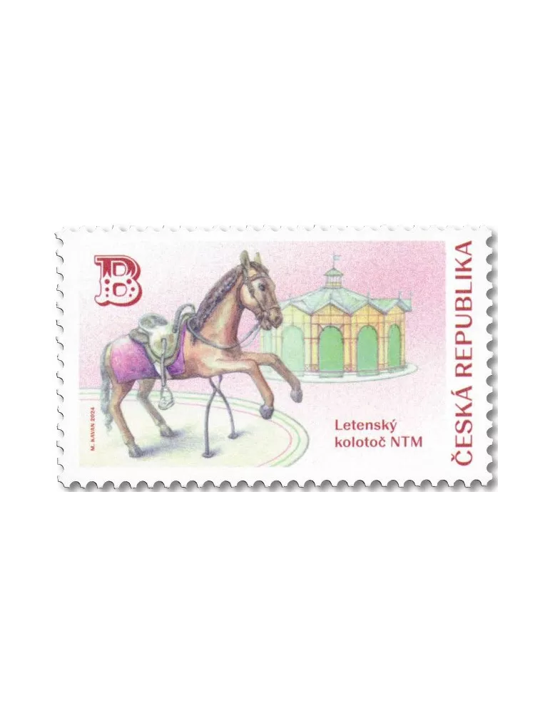 n° 1071 - Timbre TCHEQUE (République) Poste