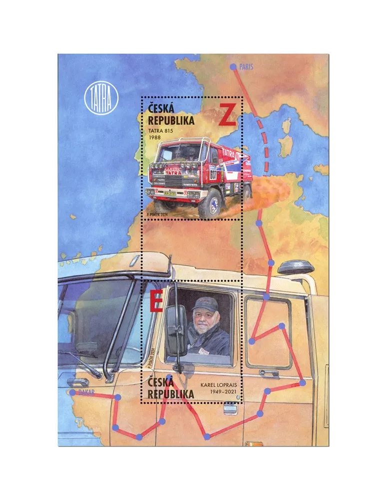 n° 104 - Timbre TCHEQUE (République) Blocs et feuillets