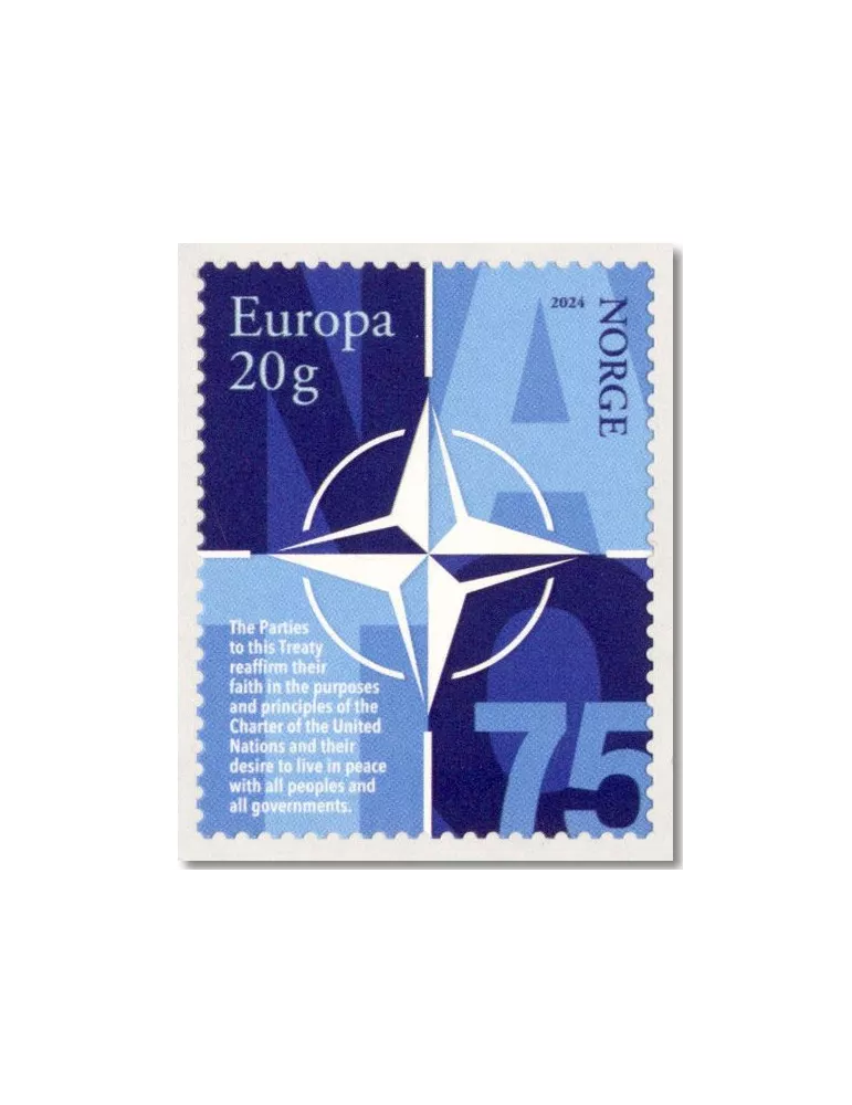 n° 2070 - Timbre NORVEGE Poste