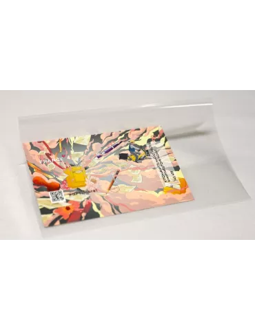 Pochettes double soudure - Lxh:140x85 mm (Fond transparent) 2