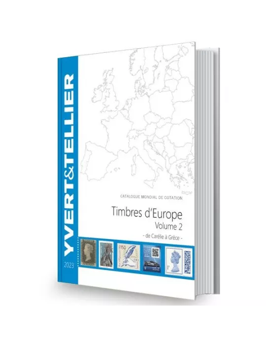 EUROPE Volume 2 - 2023 (Catalogue des timbres des pays d´Europe de C à G)