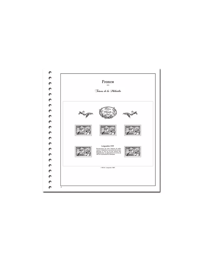 TRESORS DE LA PHILATELIE SC : 2015 (JEUX AVEC POCHETTES)