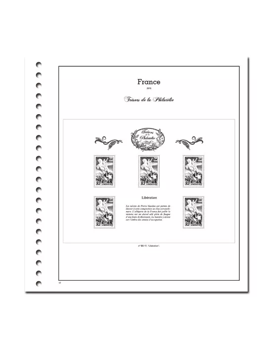 TRESORS DE LA PHILATELIE SC : 2015 (JEUX AVEC POCHETTES)
