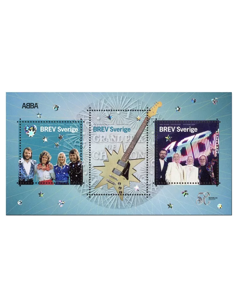 n° F3517 - Timbre SUEDE Poste