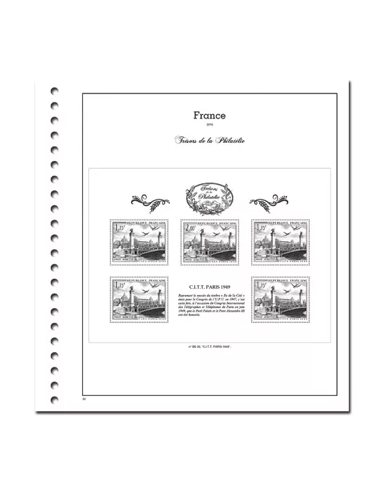 TRESORS DE LA PHILATELIE SC : 2015 (JEUX AVEC POCHETTES)