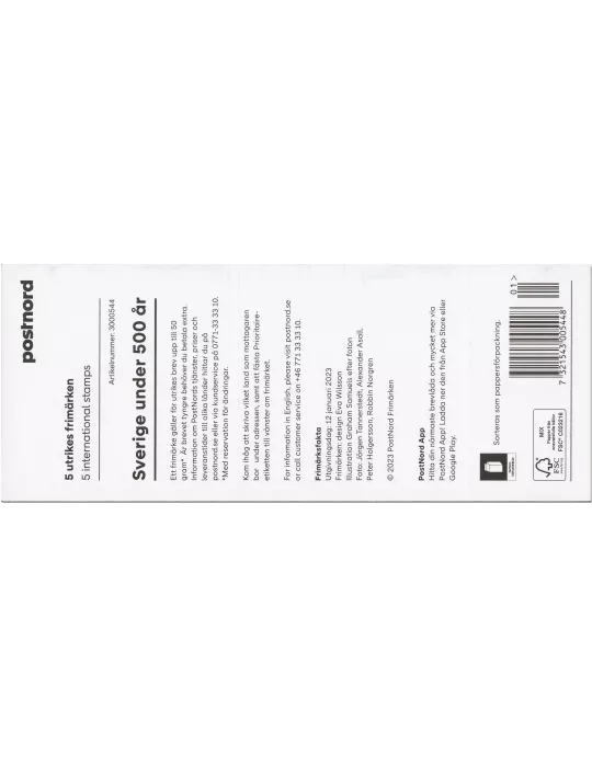 n° C3439 - Timbre SUEDE Carnets