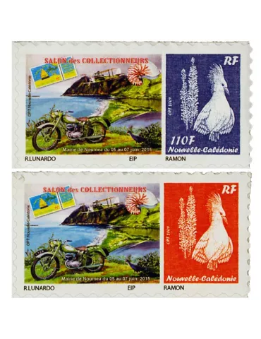 n° 1237A/1237B - Timbre Nelle-Calédonie Poste