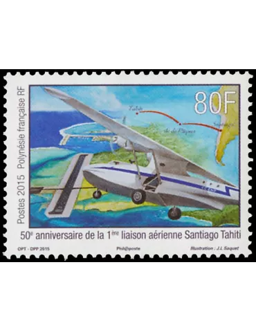 n° 1092 - Timbre Polynésie Poste