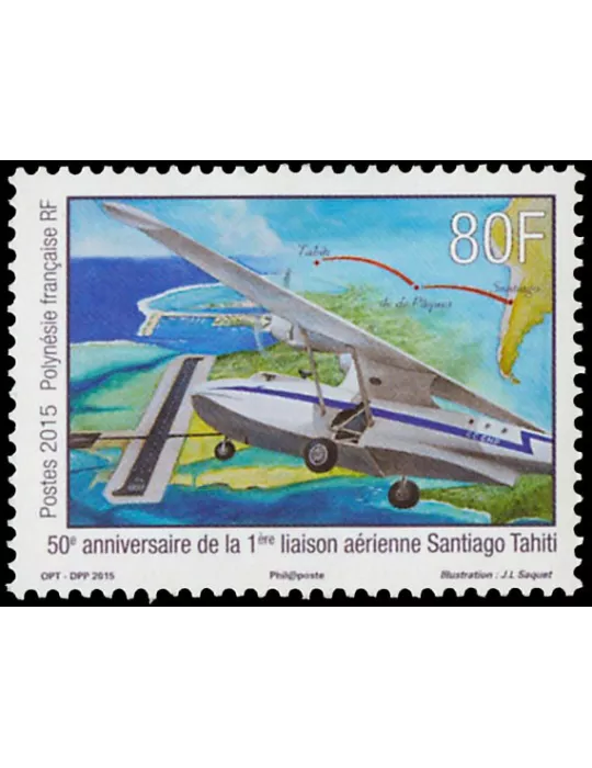 n° 1092 - Timbre Polynésie Poste