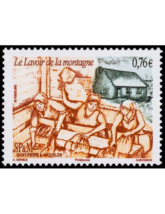 n° 1139 - Timbre Saint-Pierre et Miquelon Poste