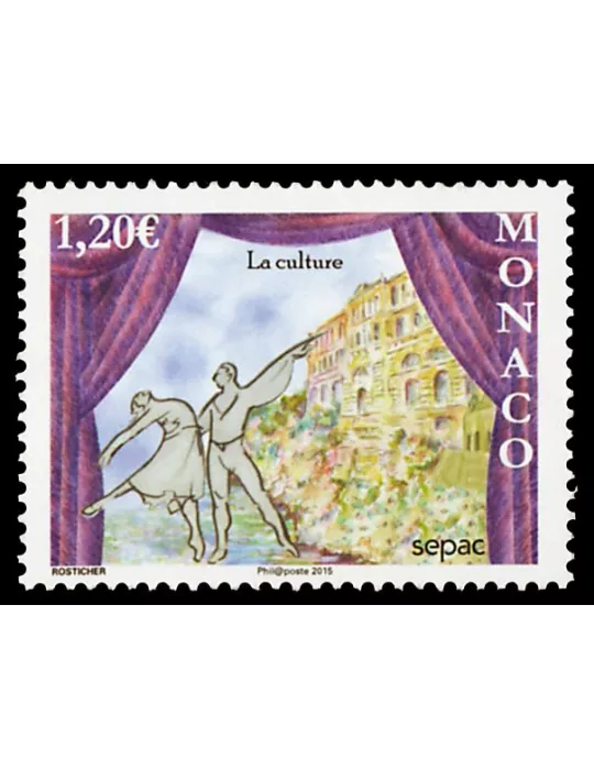 n° 2985 - Timbre Monaco Poste