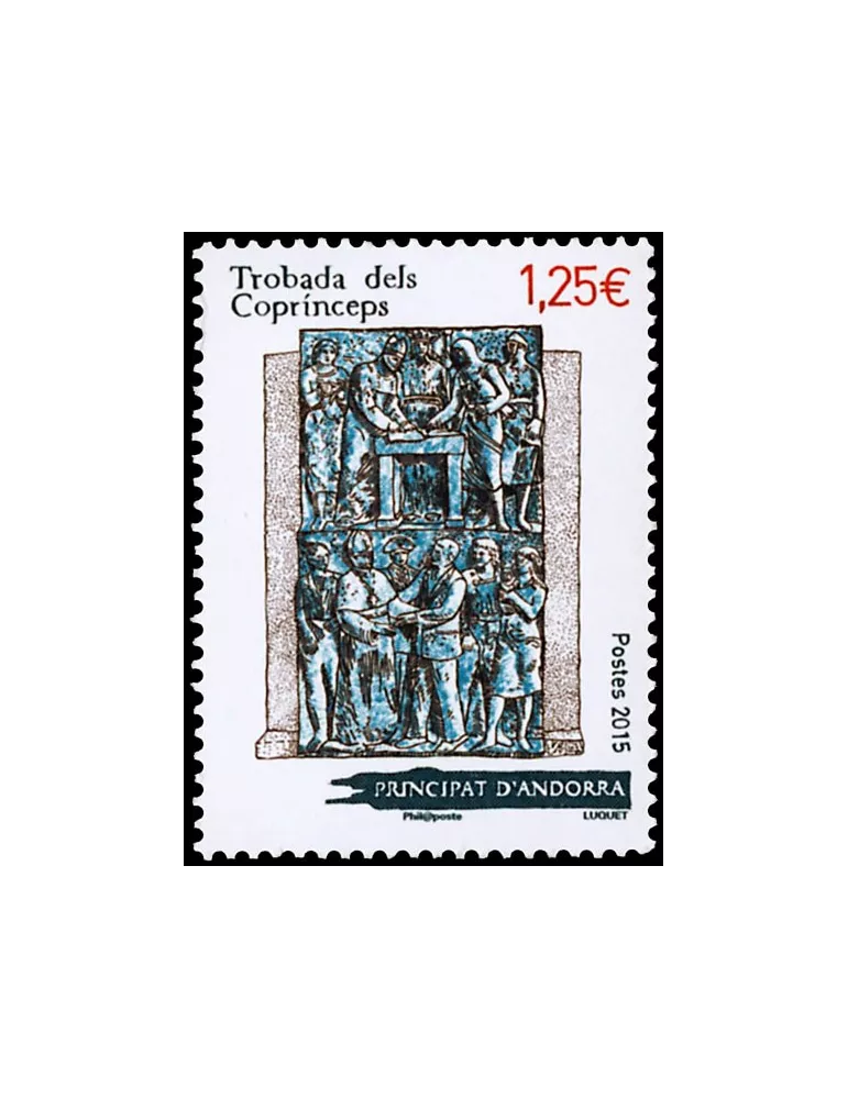 n° 768 - Timbre Andorre Poste