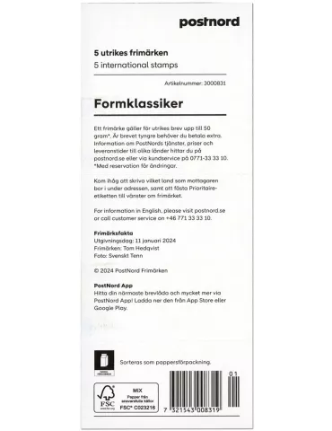 n° C3508 - Timbre SUÈDE Carnets