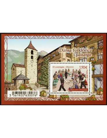 n° F771 - Timbre Andorre Poste