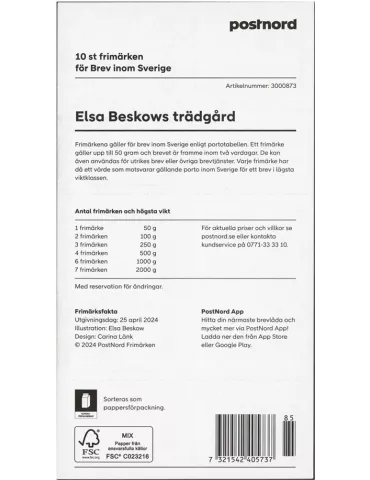 n° C3521 - Timbre SUEDE Carnets