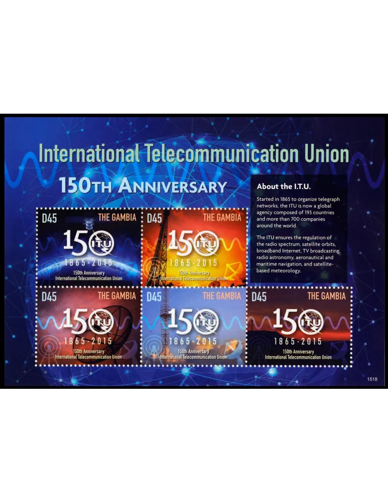 n° 5506 - Timbre GAMBIE Poste