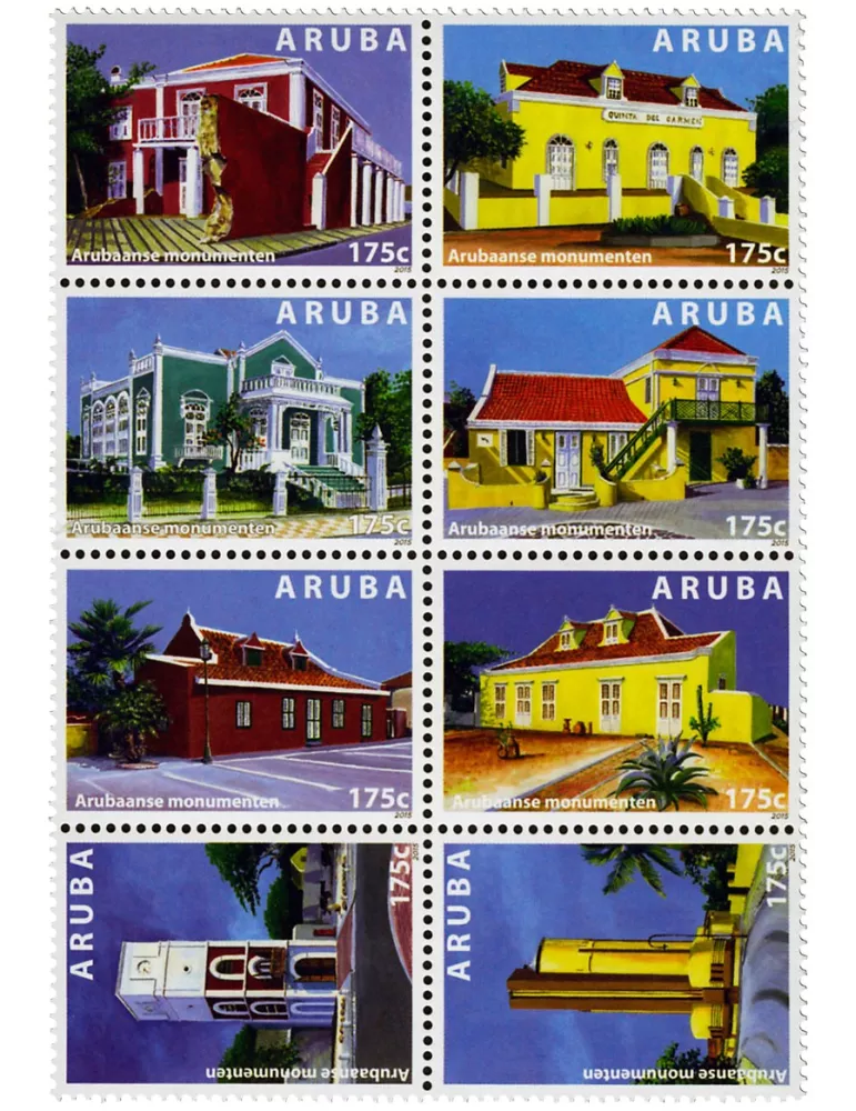n° 875 - Timbre ARUBA Poste