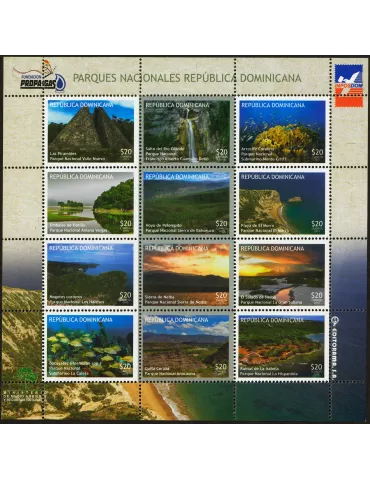 n° 1865 - Timbre DOMINICAINE Poste